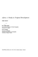 Africa: a study in tropical development /