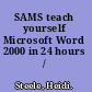 SAMS teach yourself Microsoft Word 2000 in 24 hours /