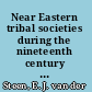 Near Eastern tribal societies during the nineteenth century economy, society and politics between tent and town /
