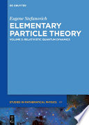 Elementary particle theory.