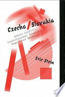 Czecho/Slovakia ethnic conflict, constitutional fissure, negotiated breakup /