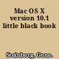 Mac OS X version 10.1 little black book