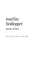 Martin Heidegger /