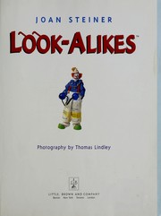 Look-alikes : [the more you look, the more you see!] /