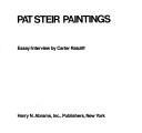 Pat Steir paintings /