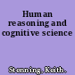 Human reasoning and cognitive science