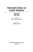 Selected letters of Leslie Stephen /