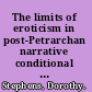 The limits of eroticism in post-Petrarchan narrative conditional pleasure from Spenser to Marvell /