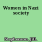 Women in Nazi society