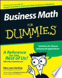 Business math for dummies