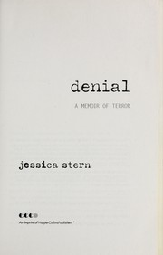 Denial : a memoir of terror /