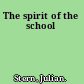 The spirit of the school
