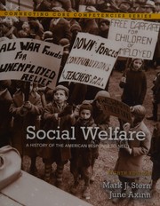 Social welfare : a history of the American response to need /