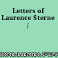 Letters of Laurence Sterne /