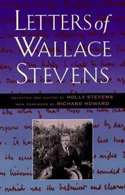 Letters of Wallace Stevens /