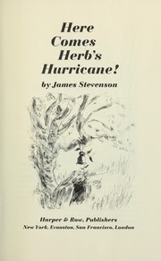 Here comes Herb's hurricane!