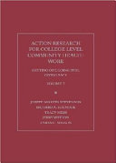 Action research for college-level community health work : getting out, going into, giving back /