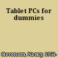 Tablet PCs for dummies