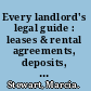 Every landlord's legal guide : leases & rental agreements, deposits, rent rules, liability, discrimination, property managers, privacy, repairs & maintenance, evictions /