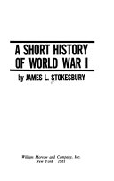 A short history of World War I /