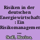 Risiken in der deutschen Energiewirtschaft : Ein Risikomanagement fur die Energiewende /