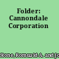 Folder: Cannondale Corporation