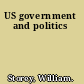 US government and politics