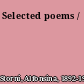 Selected poems /