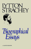 Biographical essays.