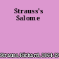 Strauss's Salome