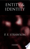 Entity and identity and other essays /