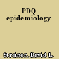 PDQ epidemiology
