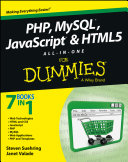 PHP, MySQL, JavaScript & HTML5 all-in-one for dummies