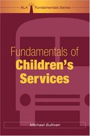 Fundamentals of children's services /