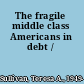 The fragile middle class Americans in debt /