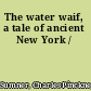 The water waif, a tale of ancient New York /
