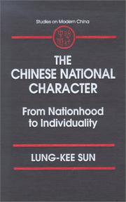 The Chinese national character : from national to individuality /
