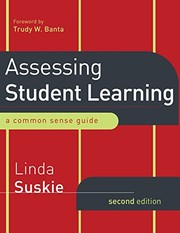 Assessing student learning : a common sense guide /