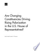 Are changing constituencies driving rising polarization in the U.S. house of representatives? /