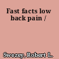 Fast facts low back pain /