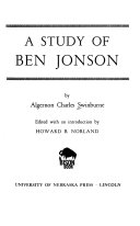 A study of Ben Jonson.