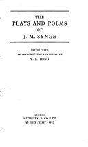 The plays and poems of J.M. Synge /