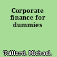 Corporate finance for dummies