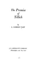 The promise of Tillich /