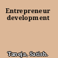 Entrepreneur development