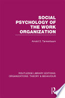 Social psychology of the work organization