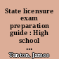 State licensure exam preparation guide : High school and middle school mathematics /