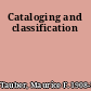 Cataloging and classification