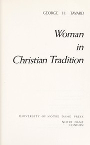 Woman in Christian tradition /