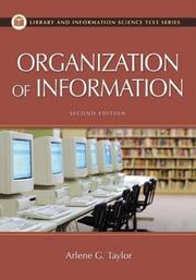 The organization of information /